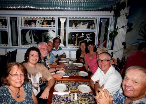 Loopers at Hellas Restaurant.  