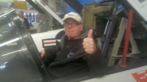 If this thing was just wood, I'm pretty sure I could fly it.