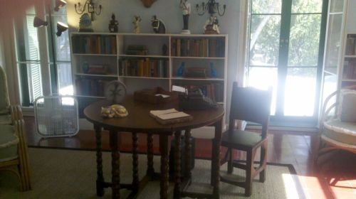 Hemingway's writing room, where he wrote A Farewell to Arms, Snows of Kilamanjaro and all the Nick Adams stories.