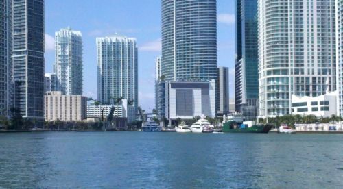 The Miami River.  It's in there somewhere.