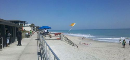 The Vero Beach beach.