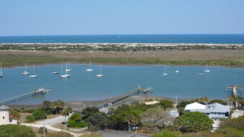 Atlantic from the lighthouse.