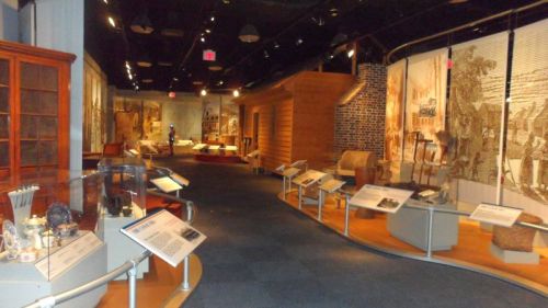 Museum of the Albemarle.  Down at the end of the this exhibit, they moved in an entire historical house, just like the Smithsonian.  You feel like you're living there.